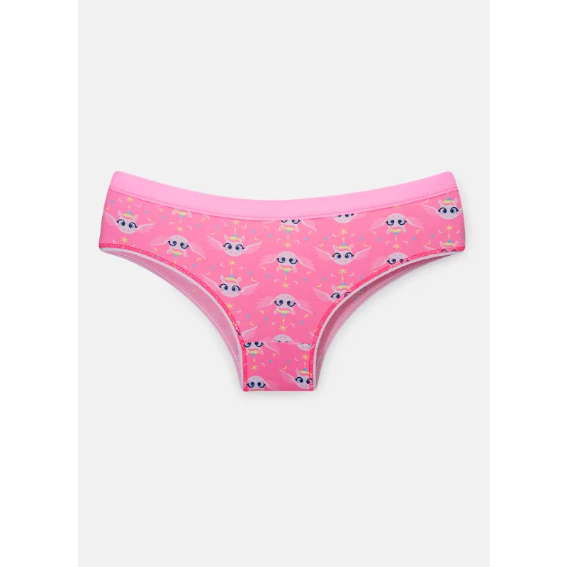 Calcinha Boneca Algodão Feminina Unicórnio PP