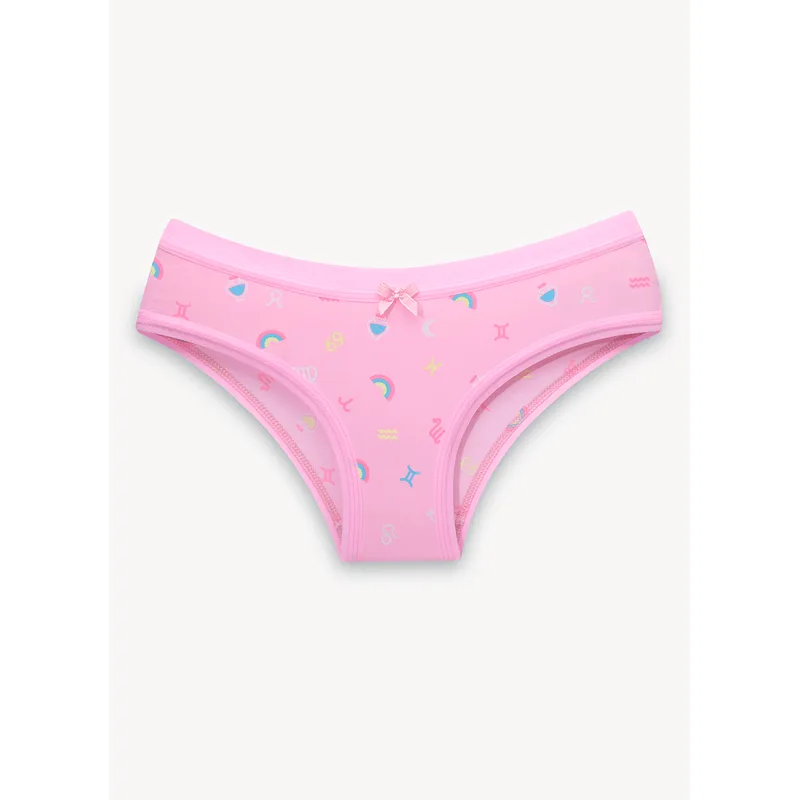 Calcinha Boneca Microfibra Feminina Unicórnio M