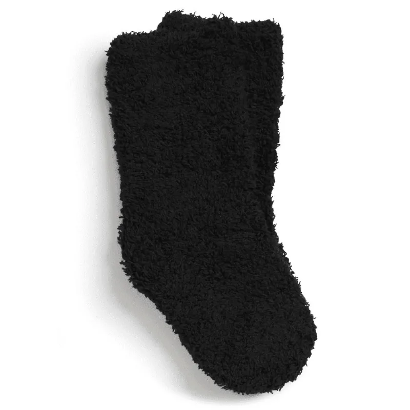 Meia Soft Infantil Unissex Lisa Preto