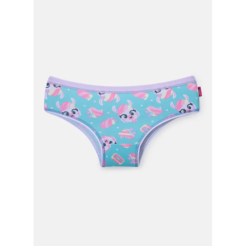 Calcinha Boneca Algodão Menina Lhama Retrô 4
