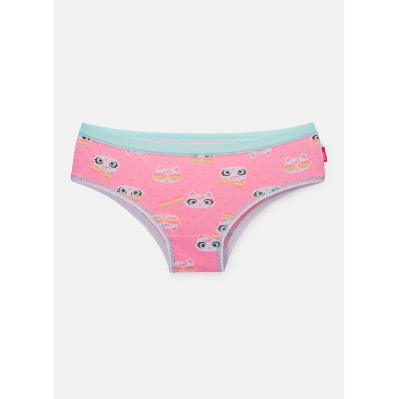 Calcinha Boneca Algodão Menina Gata Meow 6