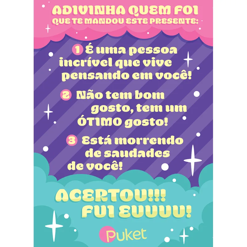 Cartão Presente Pessoa Incrível UN