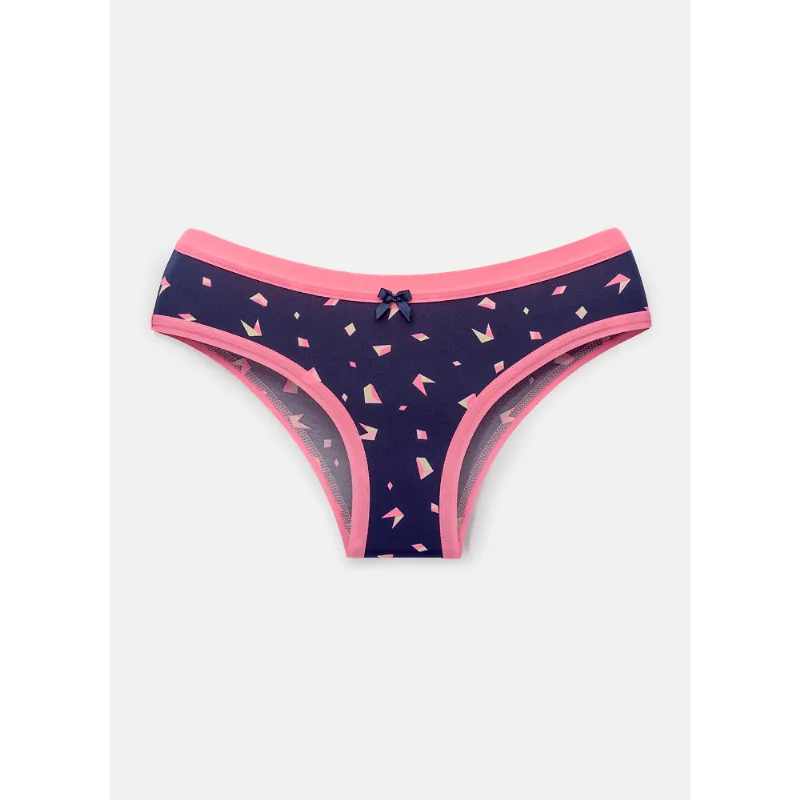 Calcinha Boneca Feminino Azul Unicórnio Shine G