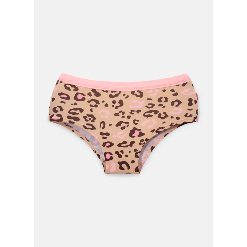 Calcinha Caleçon Feminina Onça PP