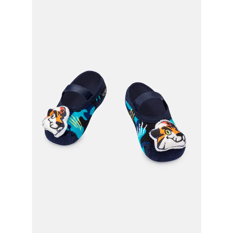 Meia Sapatilha Bebê Menino com Led Tigre Roar 19 A 22 MESES