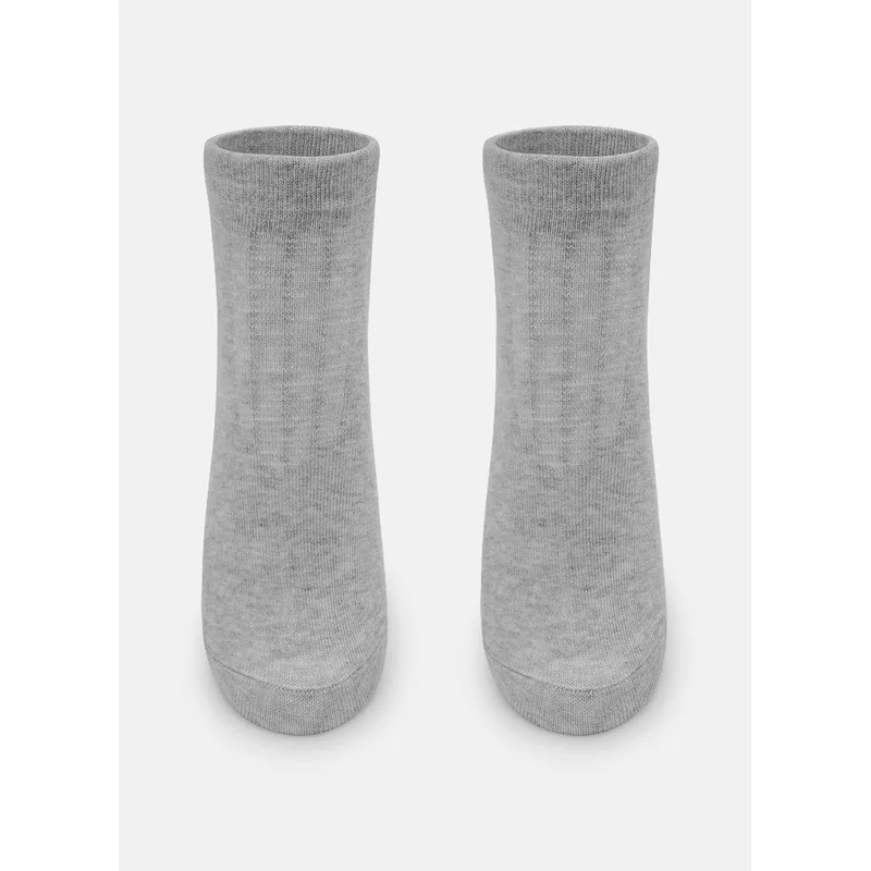 Meia Cano Curto Adulto Unissex Lisa 34 A 39