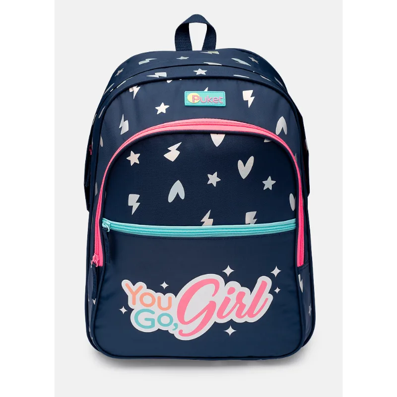 Mochila de Costas Gata Power Azul