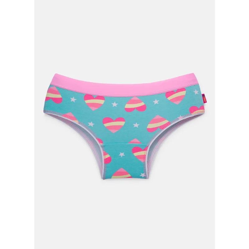 Calcinha Boneca Menina Teen Coração 14