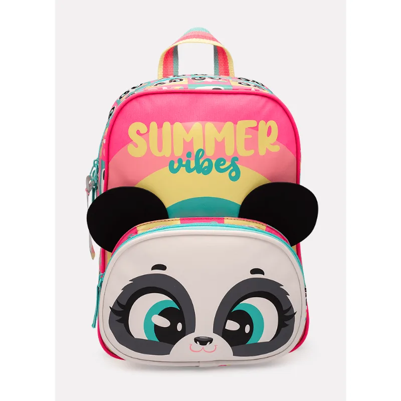 Mochila de Costas Pequena Panda Summer UN