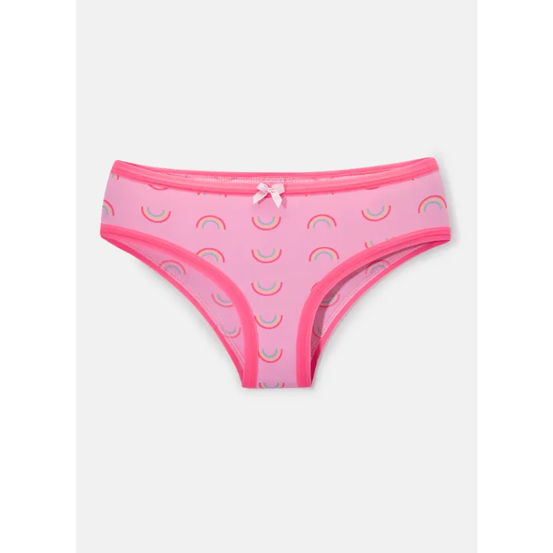 Calcinha Boneca Microfibra Menina Teen Panda Summer 16