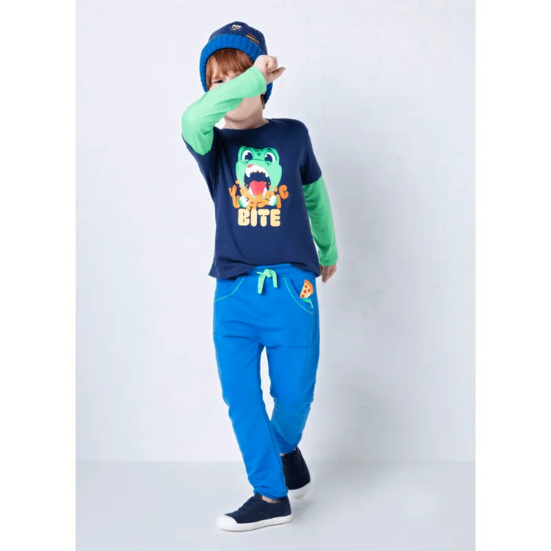 Calça Infantil Moletom Junk Food 4