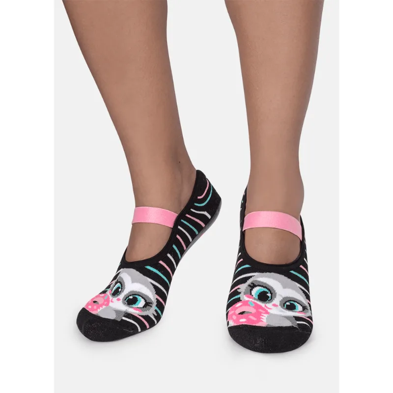 MEIA SAPATILHA PANSOCKS FEMININA Preto MEIA SAPATILHA PANSOCKS FEMININA