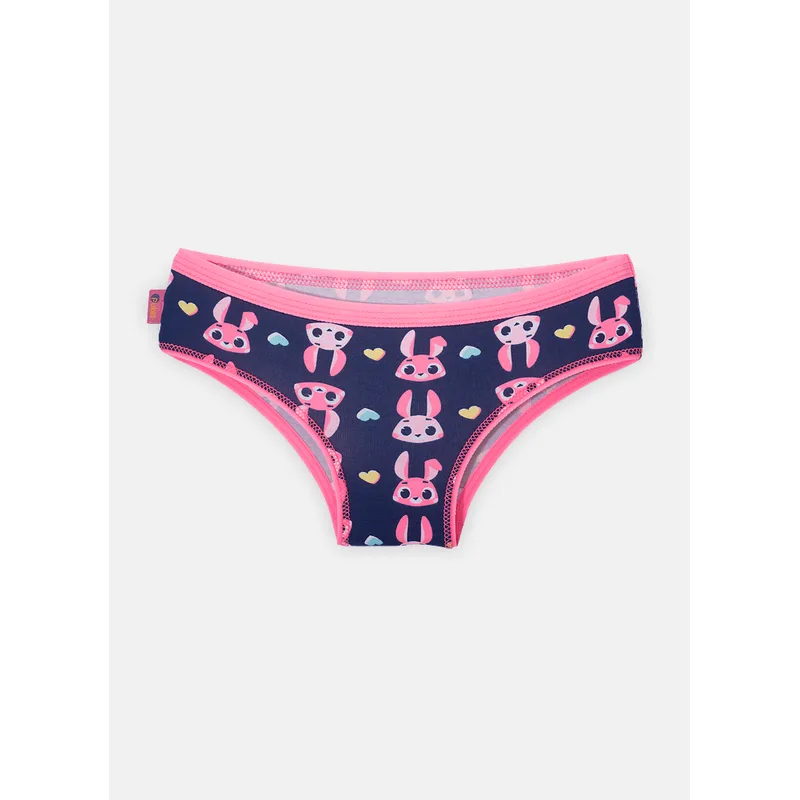 Calcinha Boneca Algodão Menina Família Coelho 2