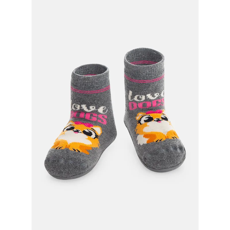 MEIA SOQUETE PANSOCKS BABY 15 A 18 MESES