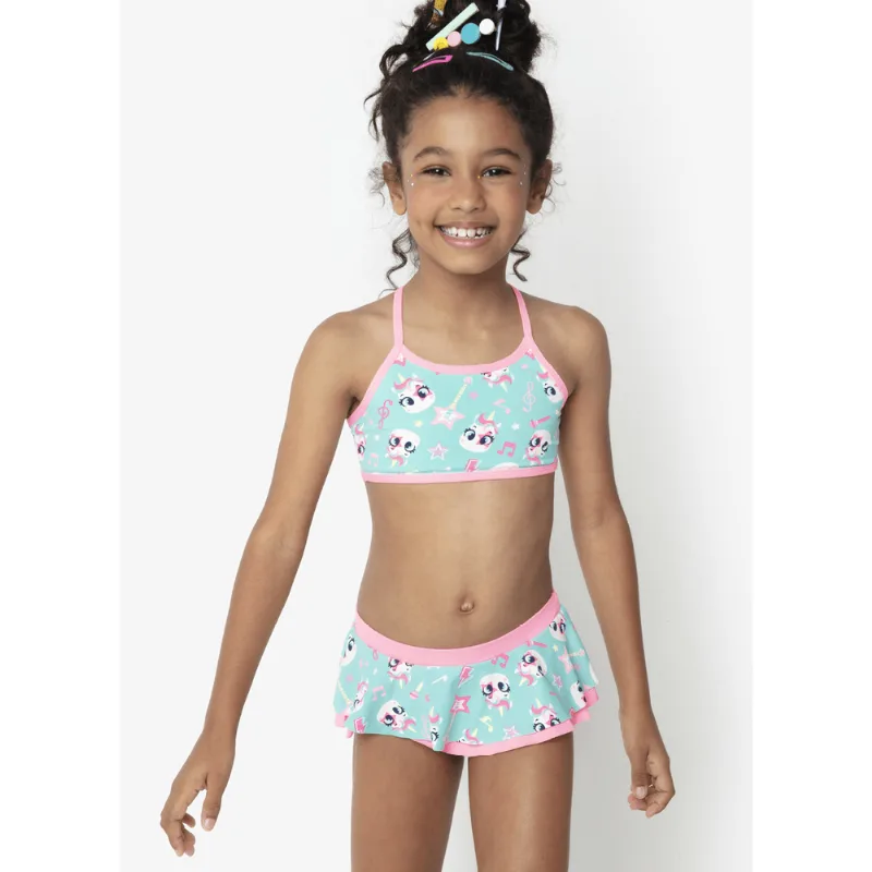 Biquíni Menina Unicórnio Popstar 2
