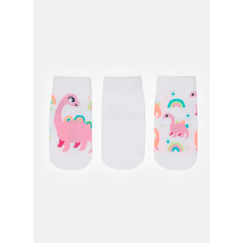 Meia Tripack Baby Club Dina 15 A 18 MESES