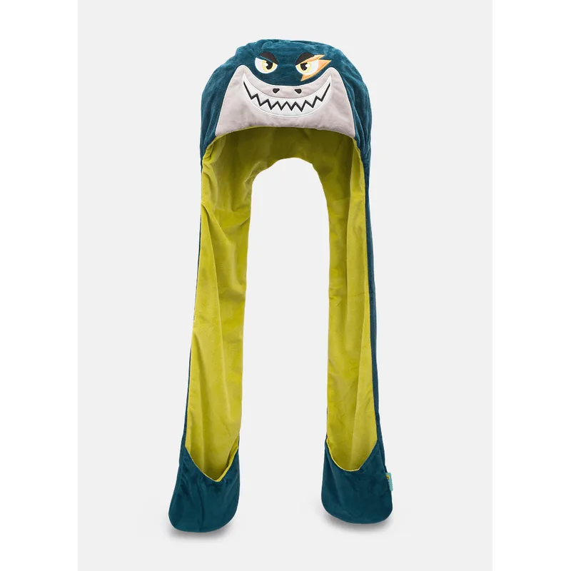 Gorro com Cachecol Menino Teen Tubarão Rockstar UN