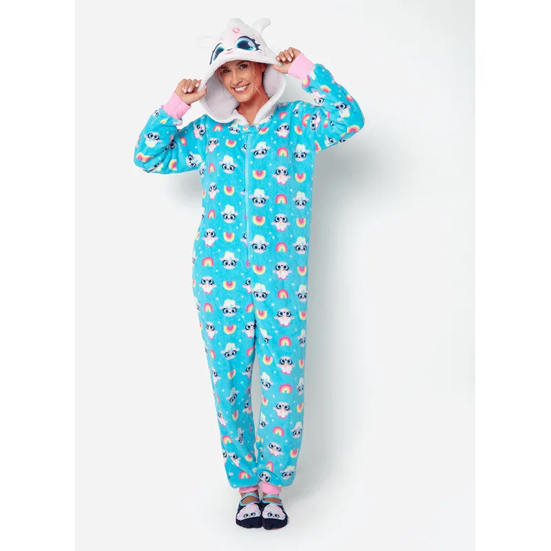 Macacão Manga Longa Soft Feminino Ovelha P