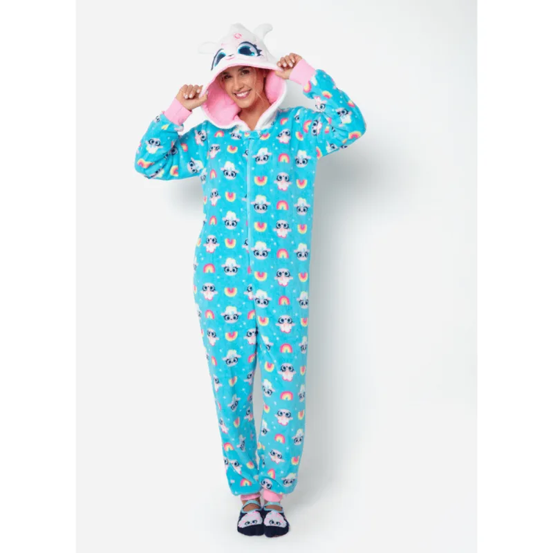 Pijama Manga Longa Soft Feminino Ovelha G