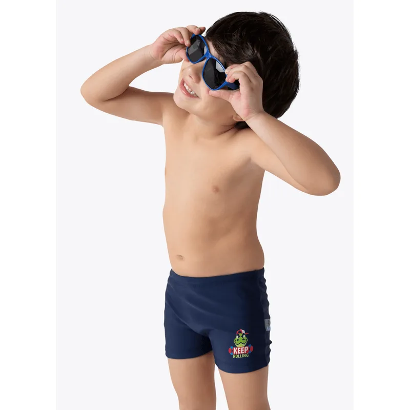 Sunga Boxer com Proteção Solar Menino Dino 6