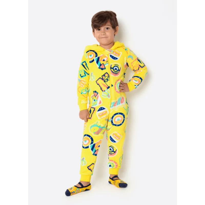 Macacão Manga Longa Soft Unissex Minions 6