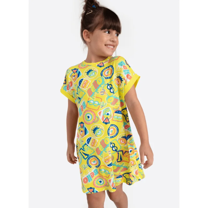 Camisola Manga Curta Viscolycra Menina Minions 4