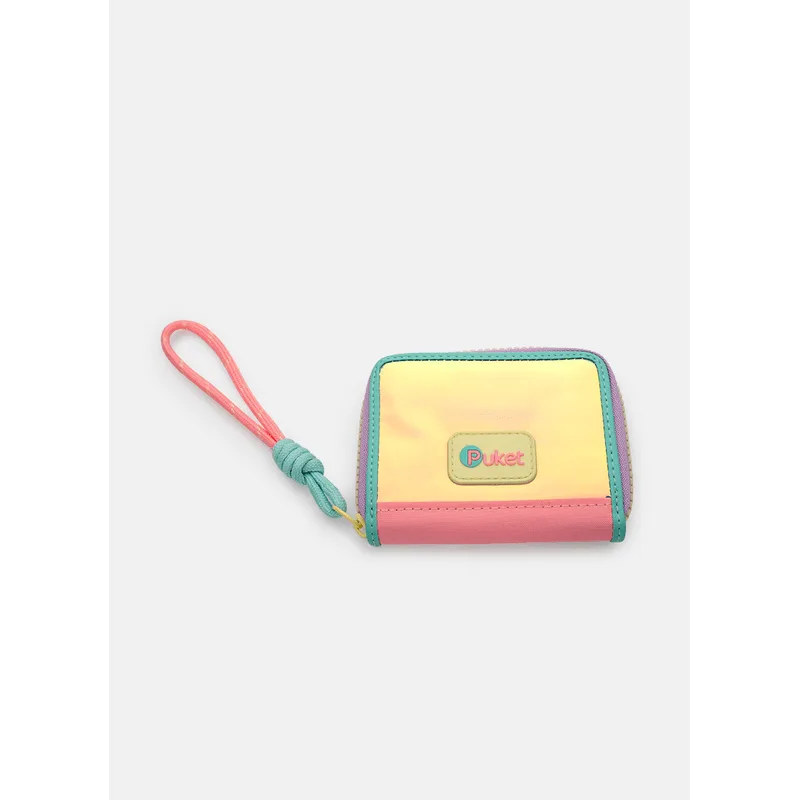 Carteira Menina Color Block UN