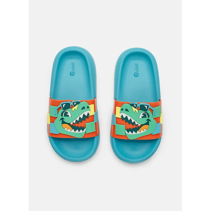 Chinelo Slide Menino Dino Miami 29A30
