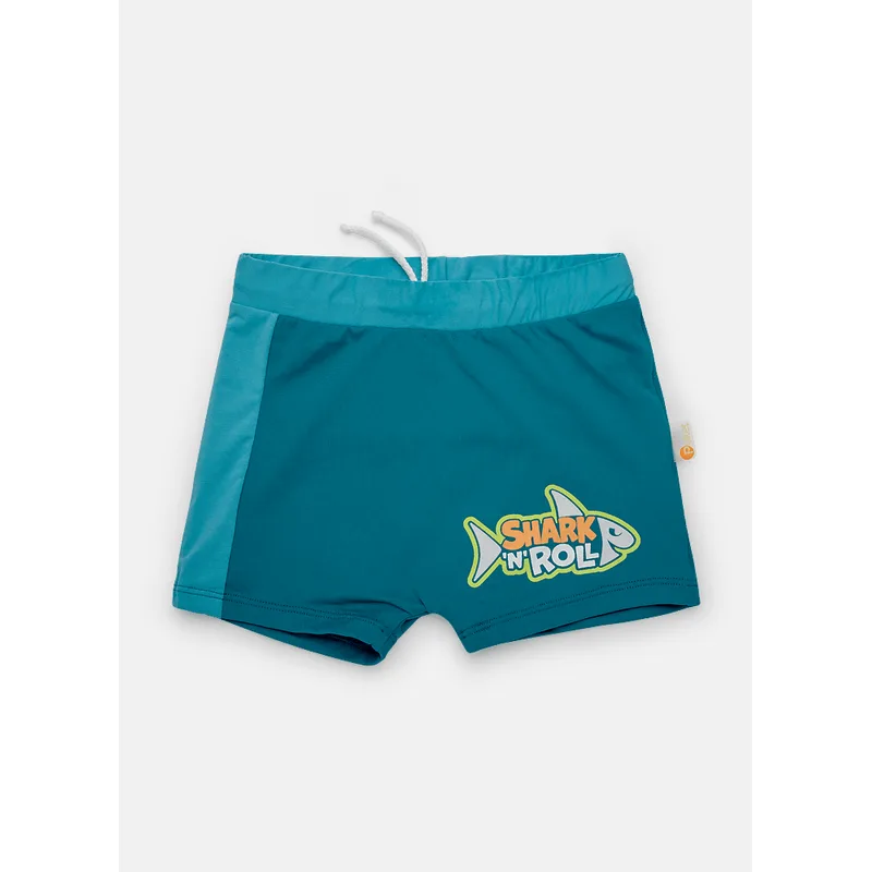 Sunga Boxer com Proteção Solar Menino Tubarão Rockstar 6