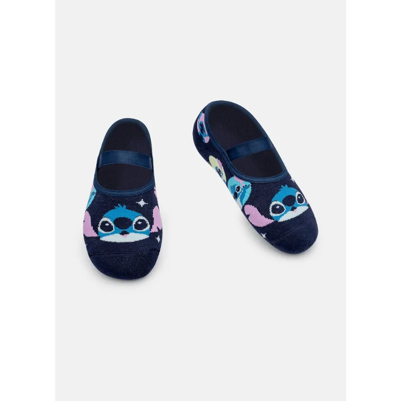 Meia Sapatilha Antiderrapante Unissex Teen Stitch 34 A 39