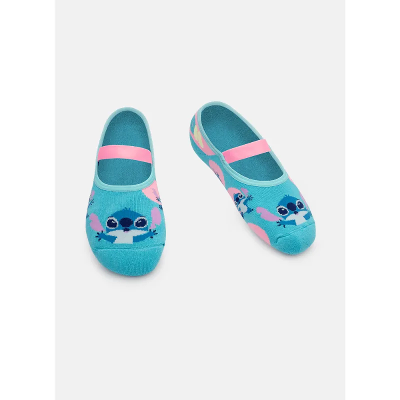 Meia Sapatilha Antiderrapante Unissex Teen Stitch 34 A 39