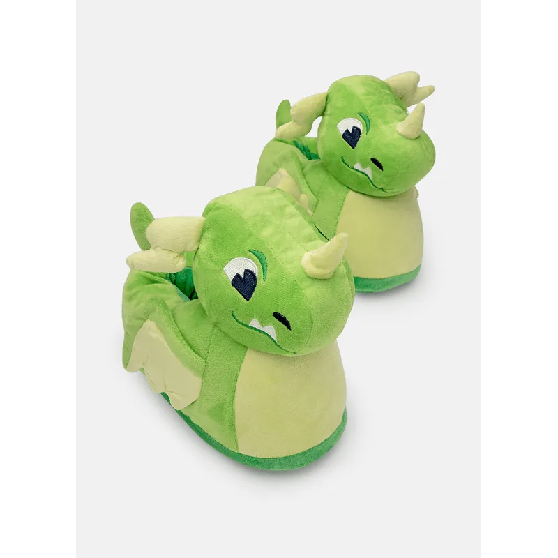 Pantufa Menino Teen Dragão Camping 34 A 36