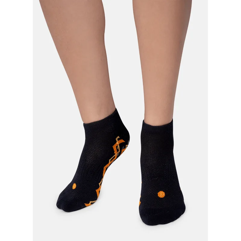 Meia Cano Curto Antiderrapante Feminina Esportiva 40A44