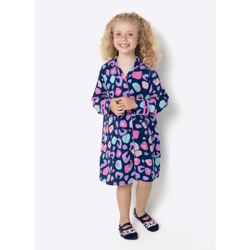Camisola Manga Longa Viscose Menina Onça 2