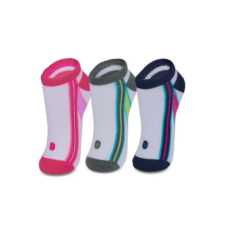 Kit com 3 Meias Cano Curto Feminino Esportiva 34 A 39
