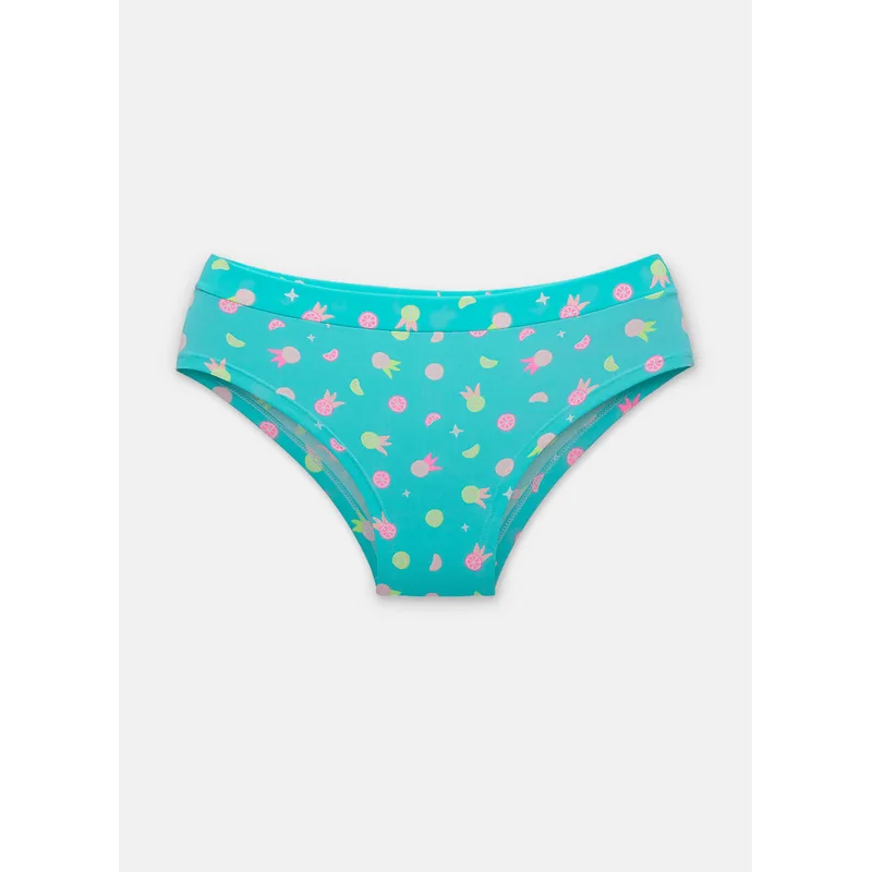 Calcinha Boneca Microfibra Menina Teen Frutas 16