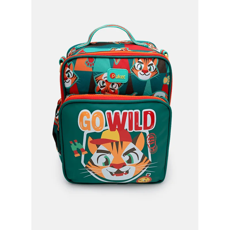 Lancheira Térmica com Bolso Frontal Tigre Camping UN
