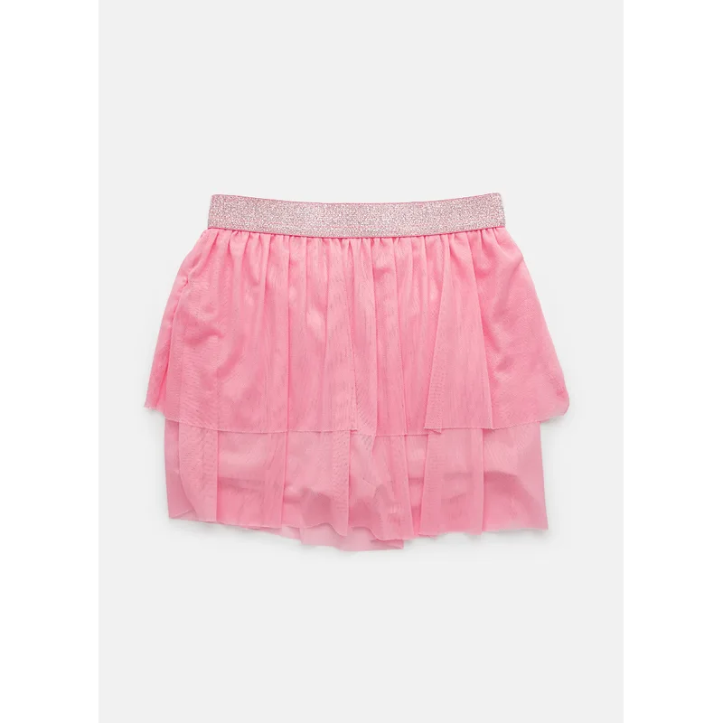 Fantasia Saia Tule Rosa 8
