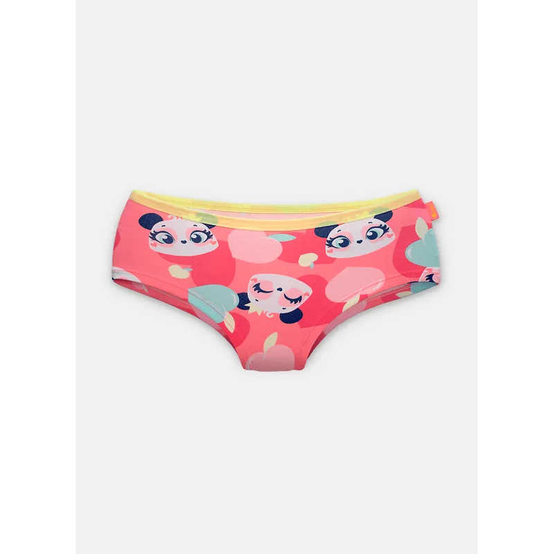 Calcinha Caleçon Algodão Menina Teen Panda Romântico 12