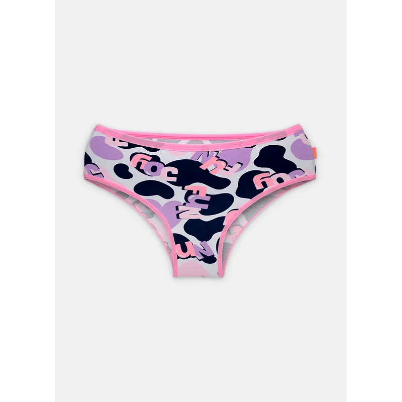 Calcinha Boneca Algodão Feminina Vaca Summer P