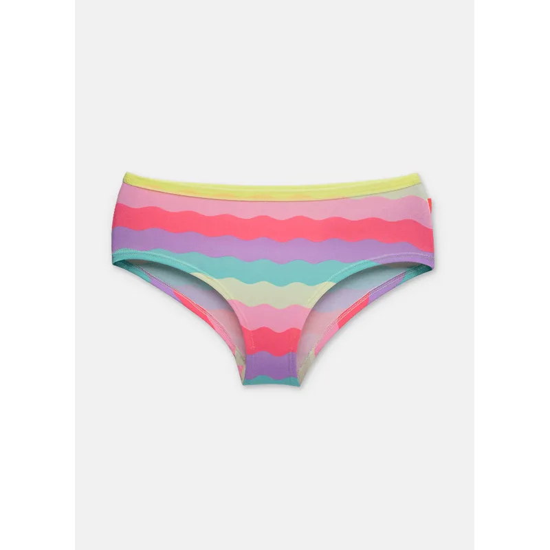 Calcinha Caleçon Algodão Menina Teen Arco-íris 8