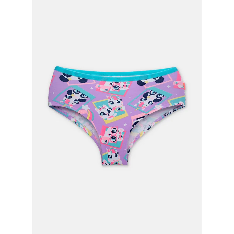 Calcinha Caleçon Algodão Feminina Multibichos Best Friend M