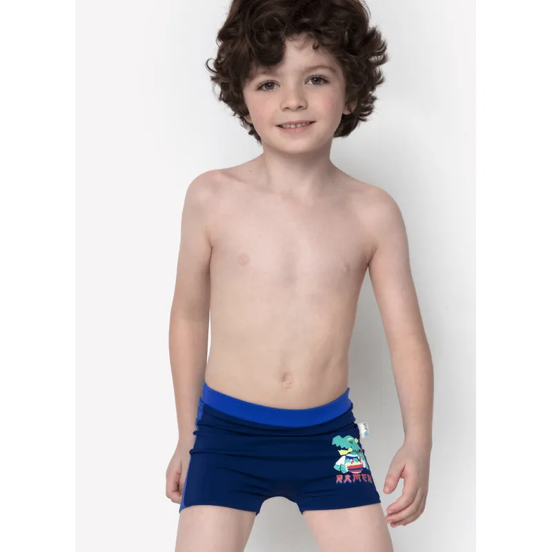 Sunga Boxer com Proteção Solar Menino Dragão Street 1