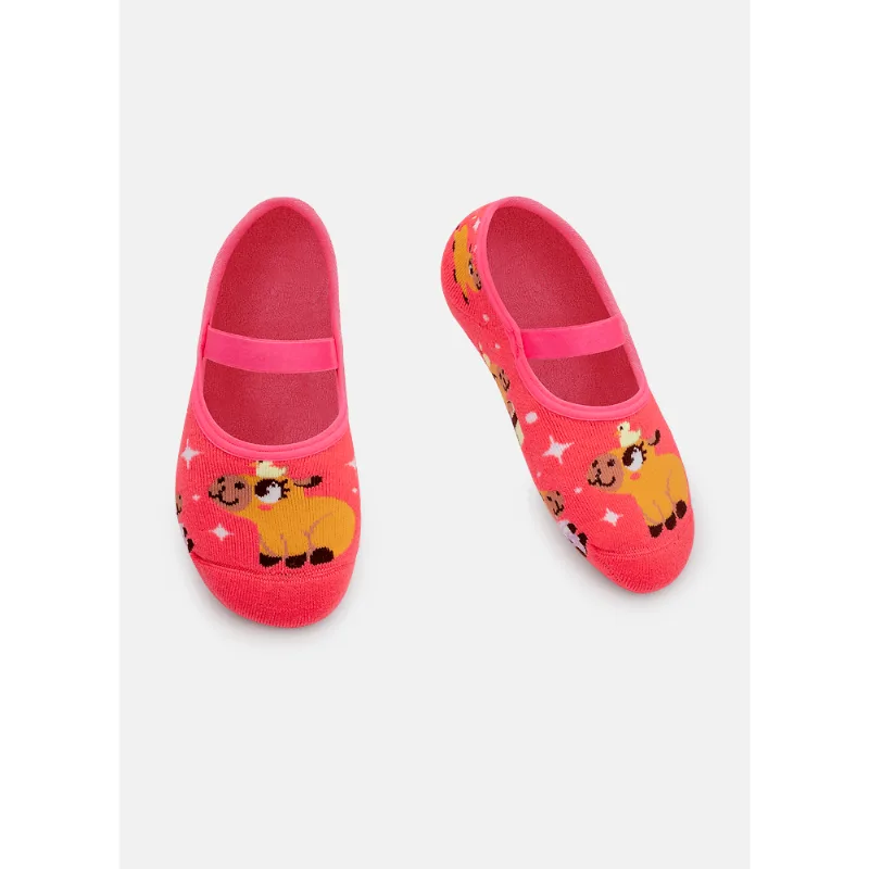 Meia Sapatilha Antiderrapante Feminina Capivara Vibes 34 A 39