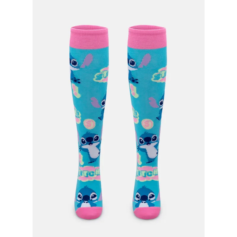 Meia Cano 3/4 Feminina Stitch 34 A 39