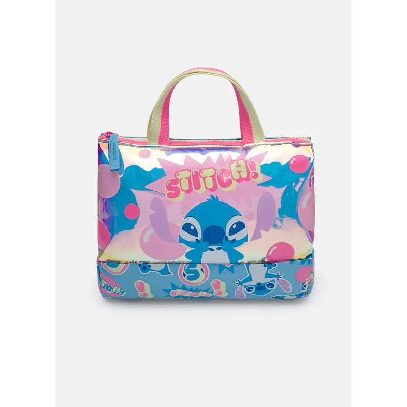 Necessaire Grande Holográfica Stitch UN