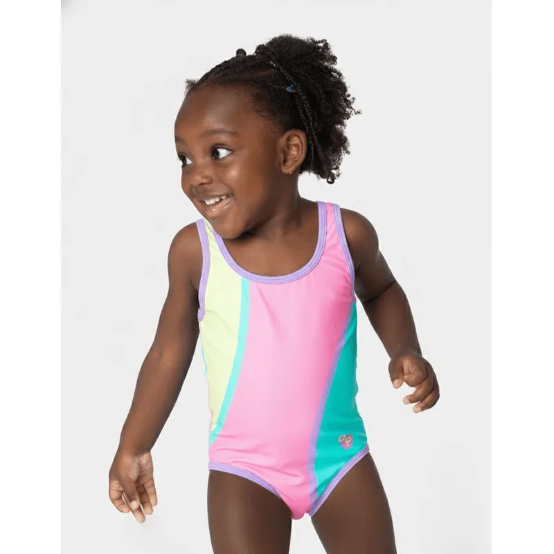 Maiô com Proteção Solar Menina 1/2 anos Colorfull 2