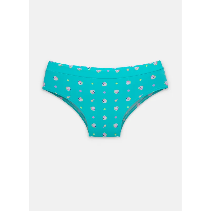 Calcinha Boneca Microfibra Menina Teen Unicórnio Tênis 8