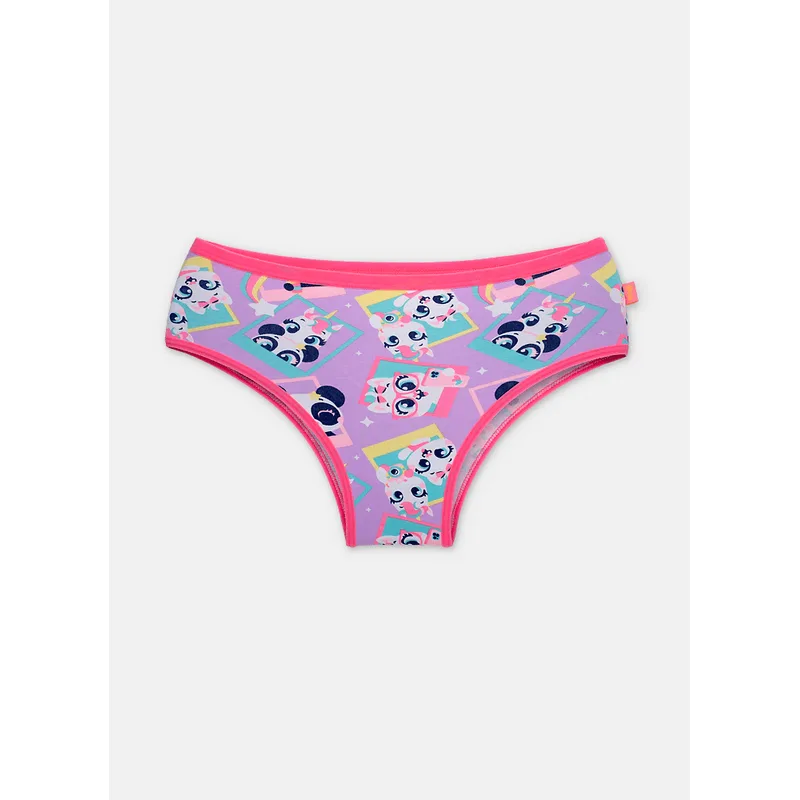 Calcinha Boneca Algodão Feminina Multibichos Best Friend M
