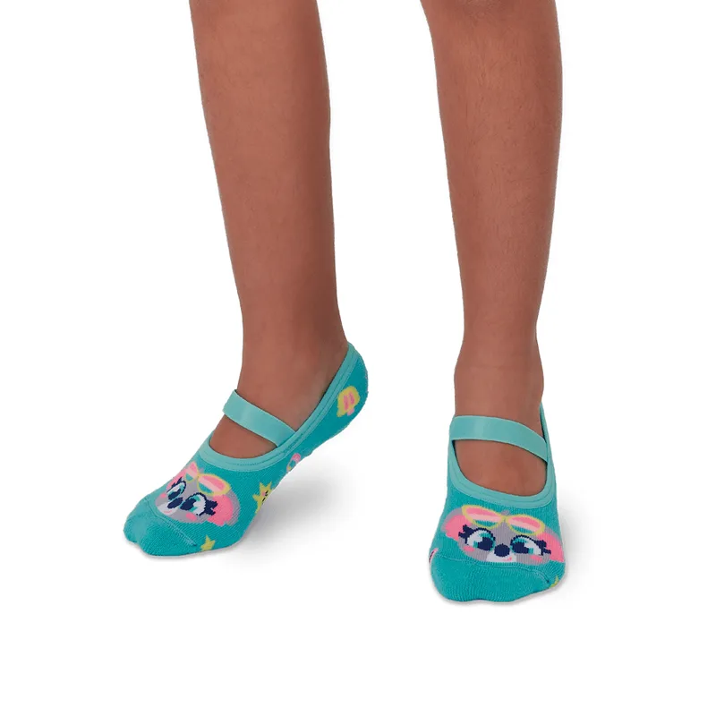 Meia Sapatilha Antiderrapante Menina Coala Summer 23 A 27